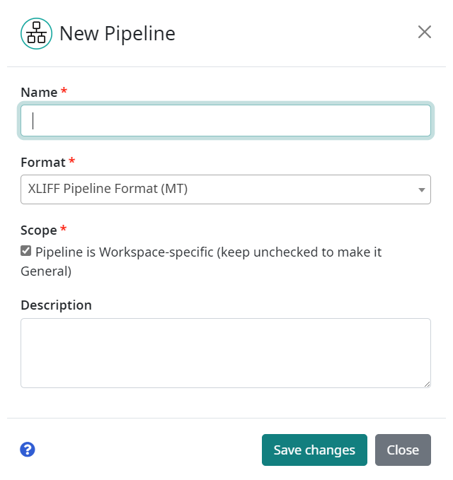 Pipeline Creation
